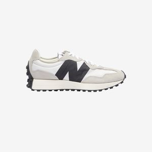 New Balance 327 Unisex Shoes Men’s size 12 black and white lace-up sneaker